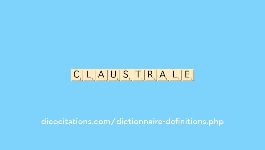 claustrale claustrale