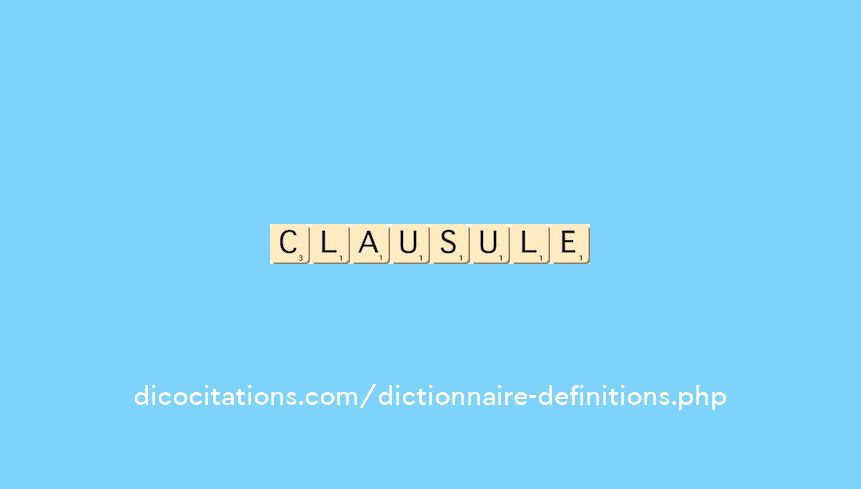 clausule