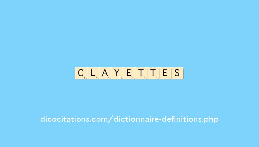 clayettes clayettes