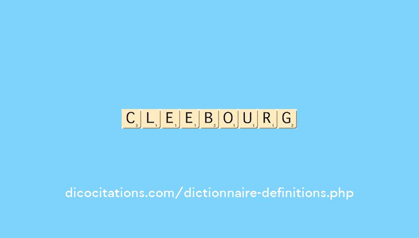 cleebourg