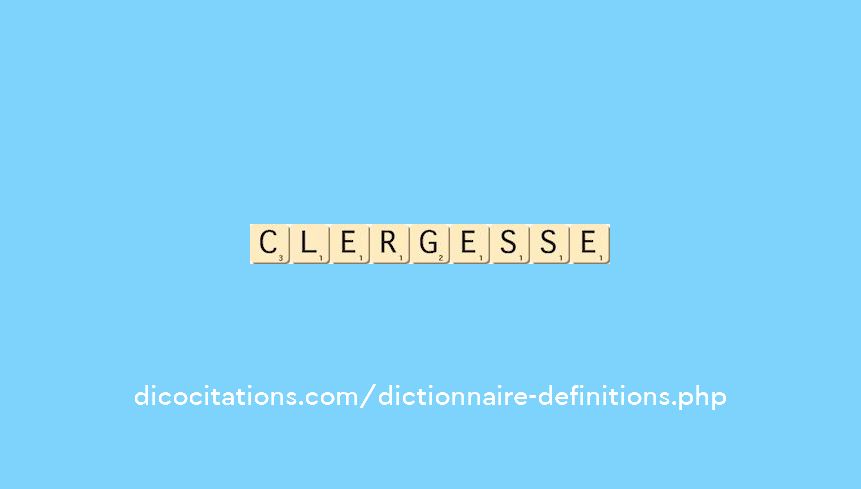 clergesse