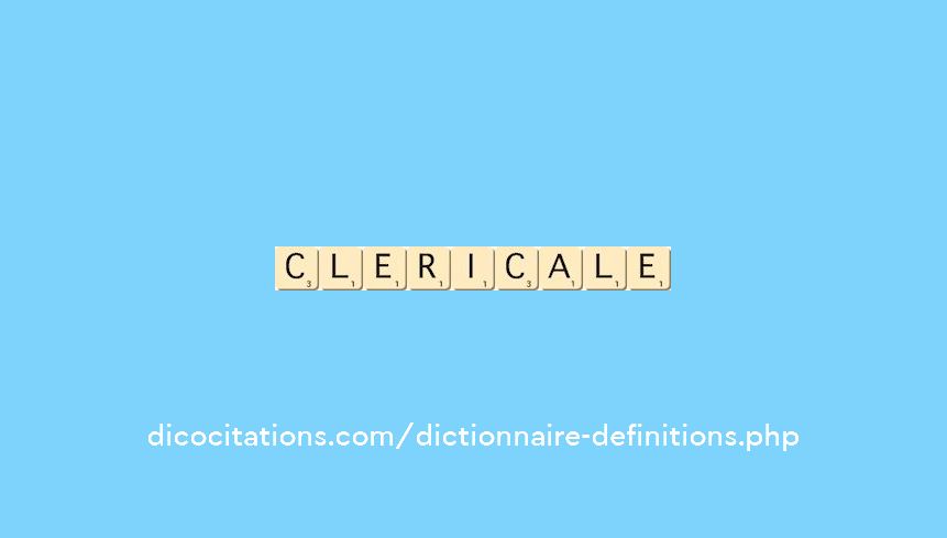 clericale clericale