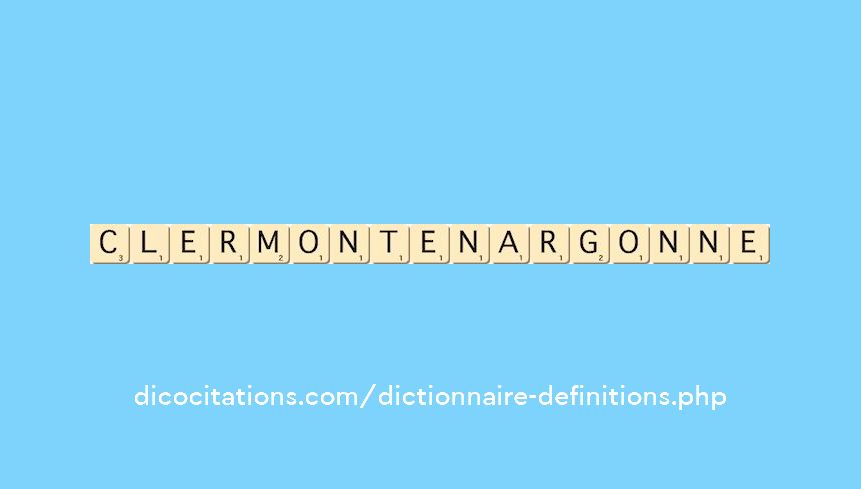 clermont-en-argonne