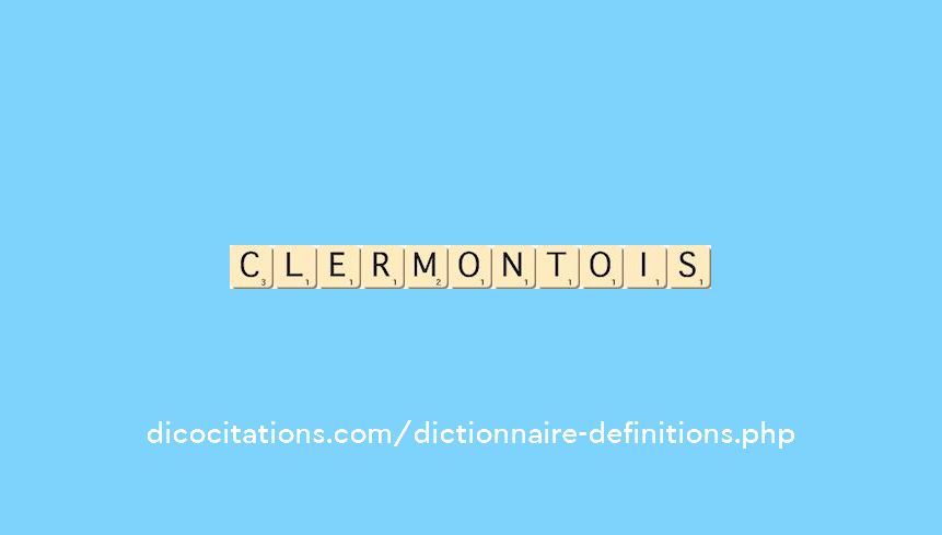 clermontois clermontois