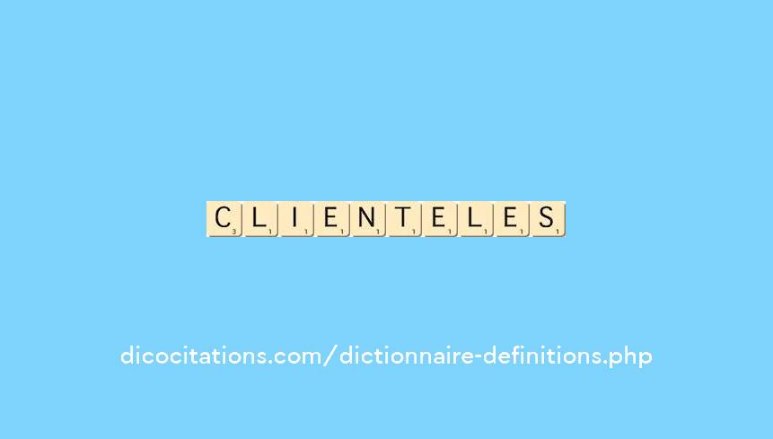 clienteles clienteles