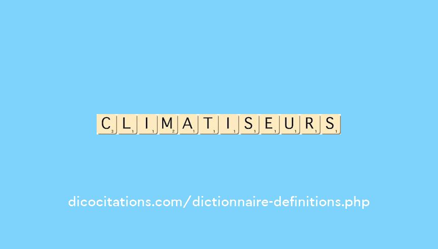 climatiseurs climatiseurs