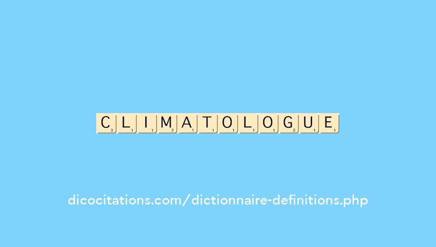 climatologue climatologue