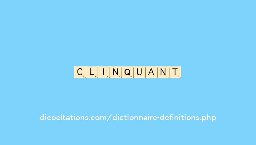 clinquant
