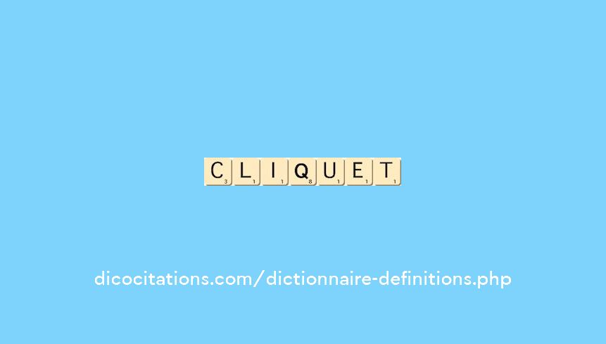 cliquet
