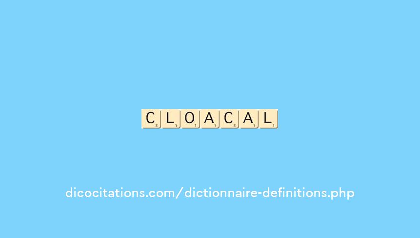 cloacal cloacal