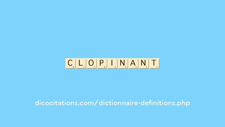 clopinant clopinant
