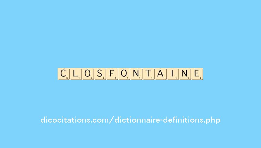 clos-fontaine