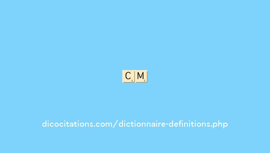 cm cm