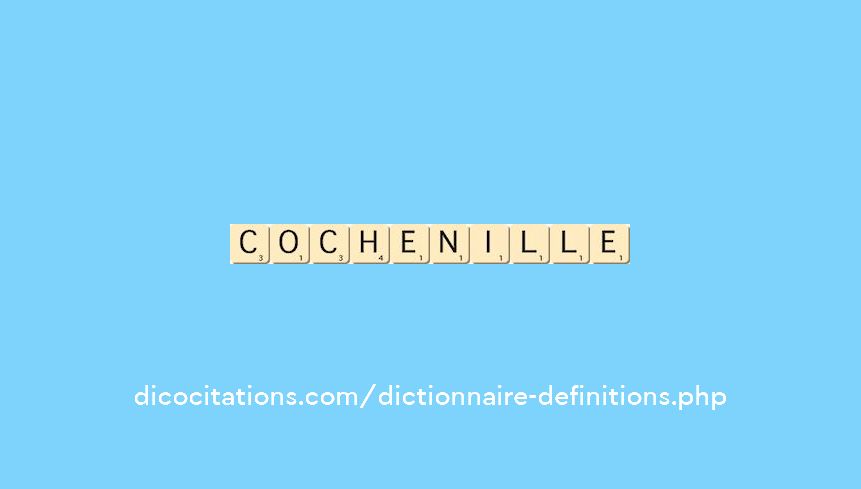 cochenille
