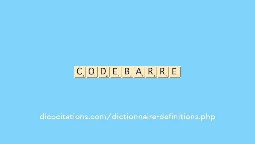 code-barre code-barre