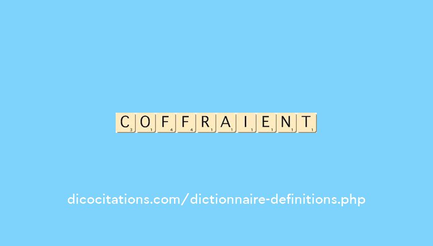 coffraient coffraient