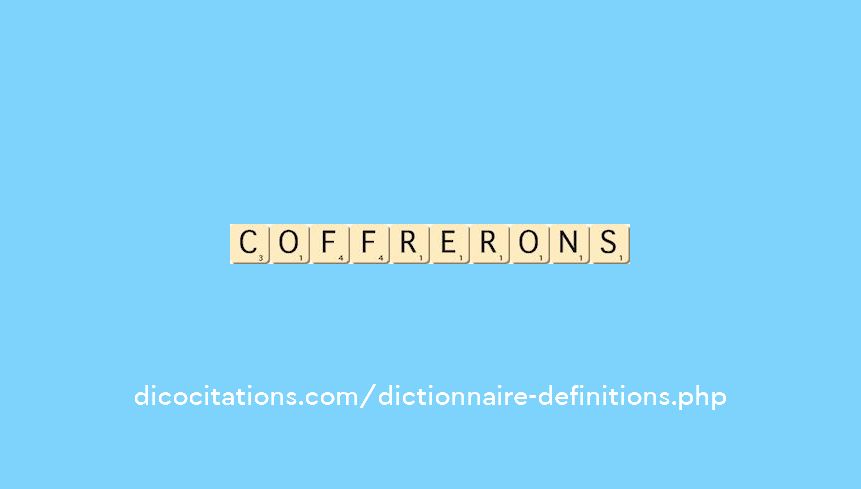coffrerons coffrerons