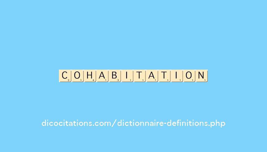 cohabitation