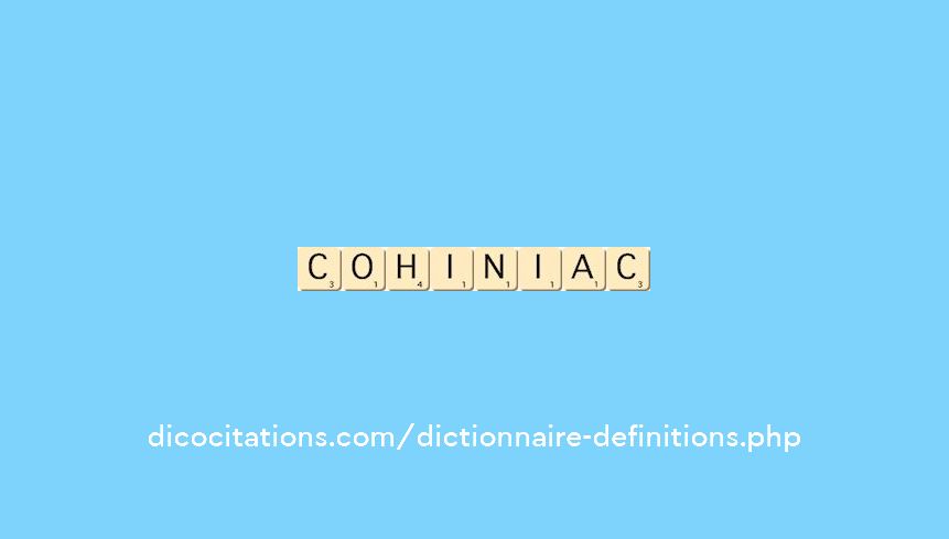 cohiniac