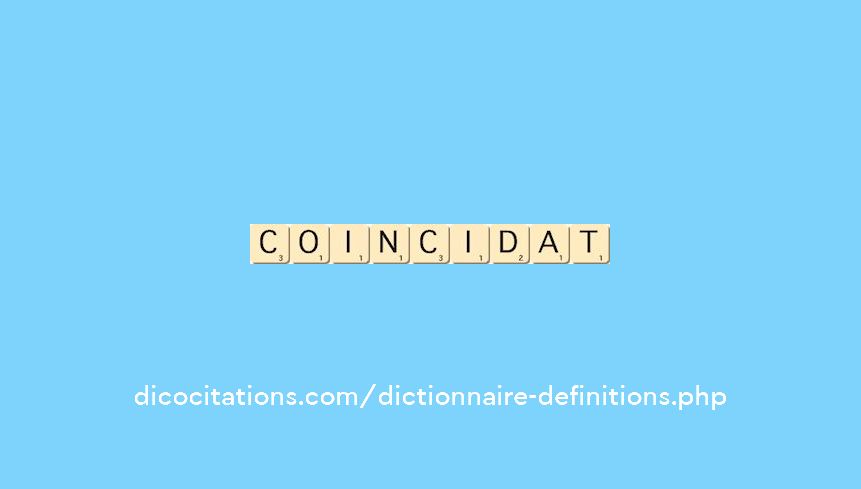 coincidat coincidat