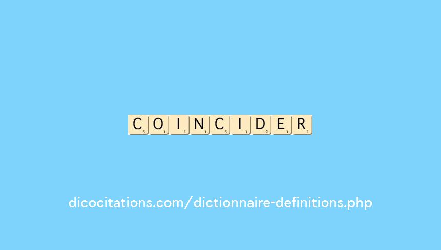 coincider