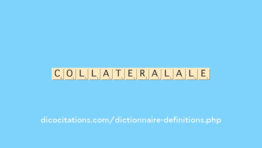 collateral--ale