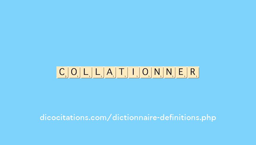 collationner