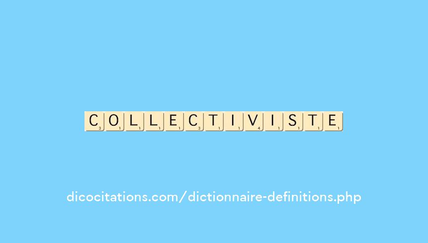 collectiviste