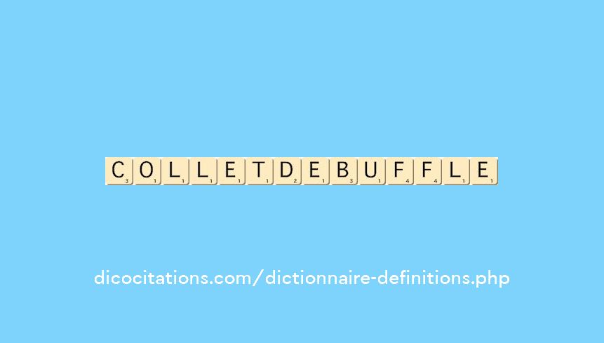 collet-de-buffle