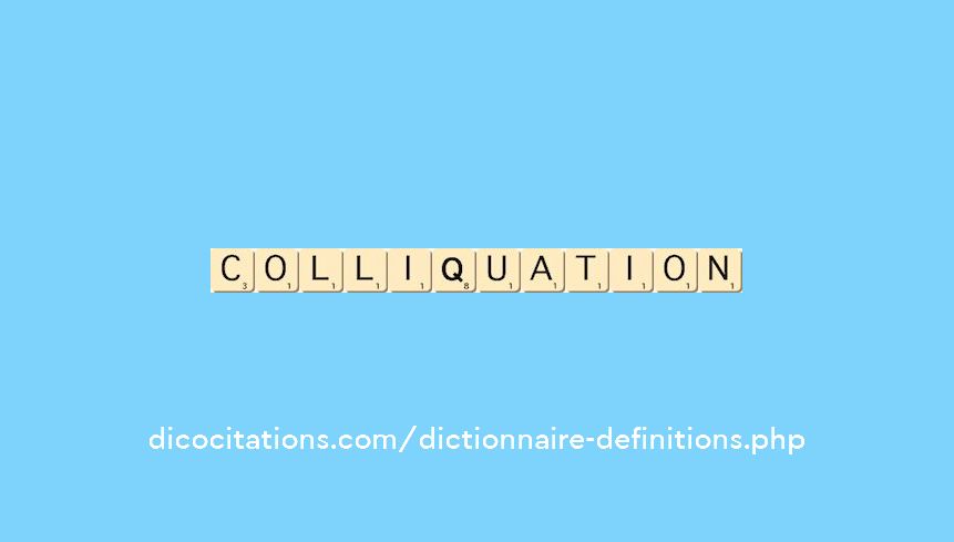 colliquation