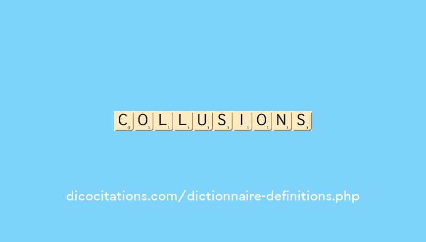collusions collusions