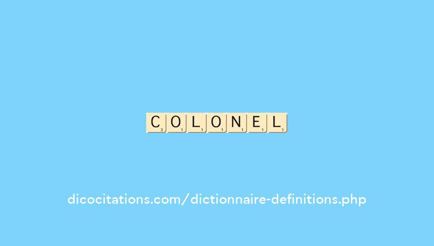 colonel