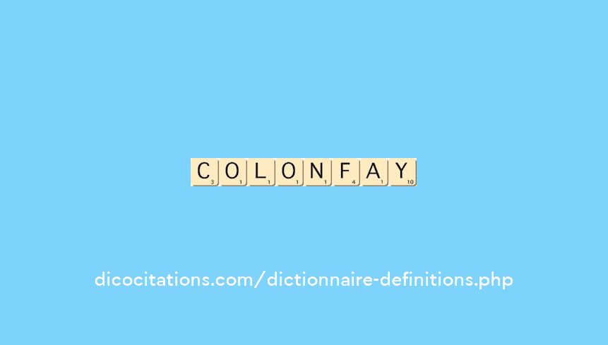 colonfay