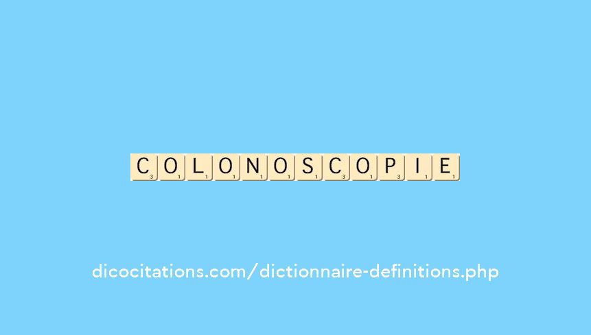 colonoscopie colonoscopie