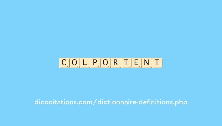 colportent colportent