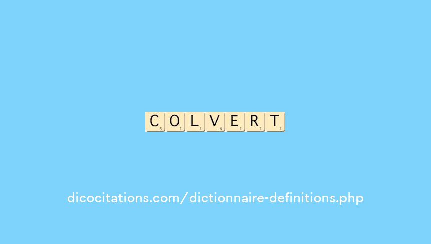 colvert colvert