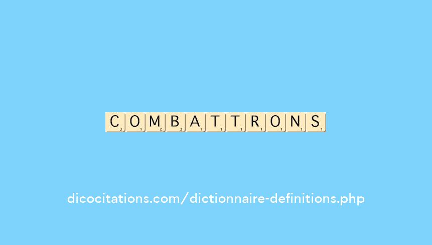 combattrons combattrons