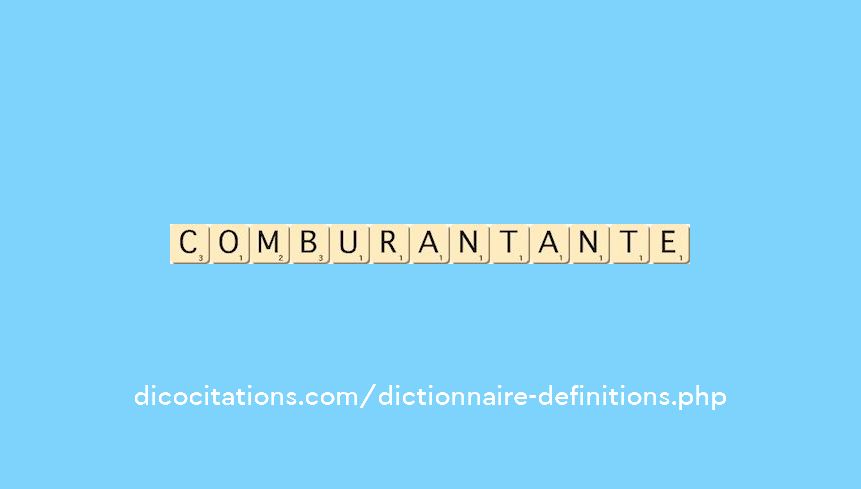 comburant--ante