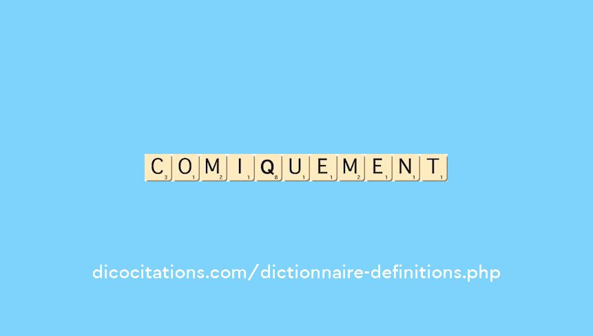 comiquement