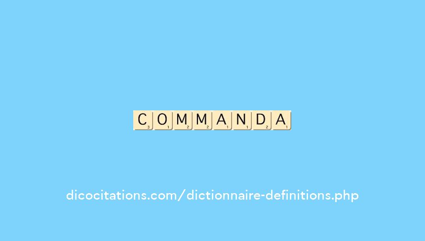 commanda commanda