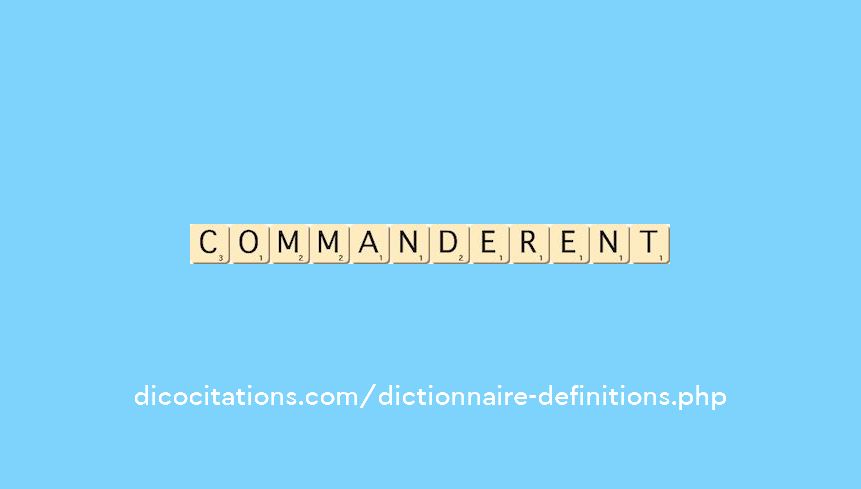commanderent