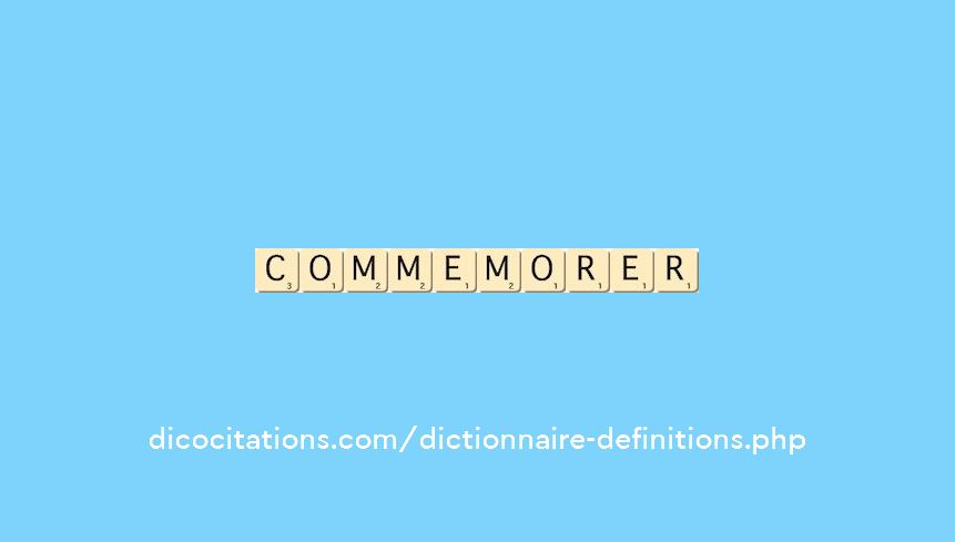 commemorer