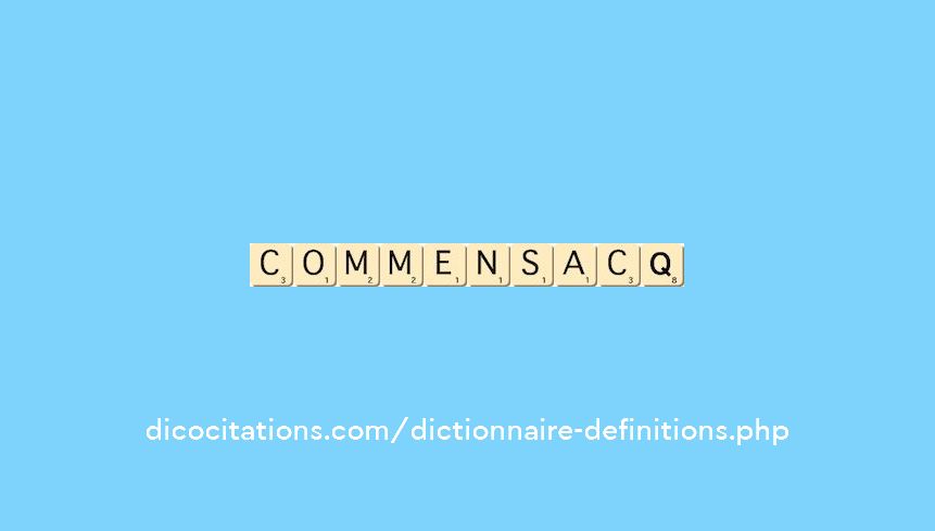 commensacq