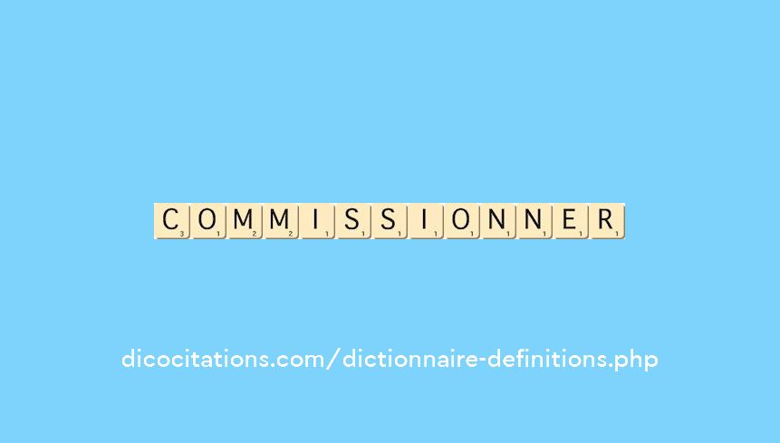 commissionner