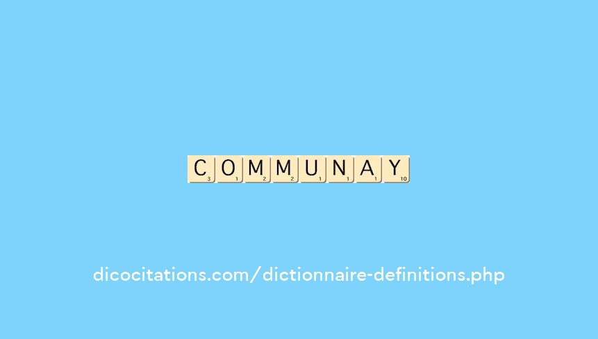 communay