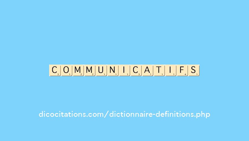 communicatifs communicatifs