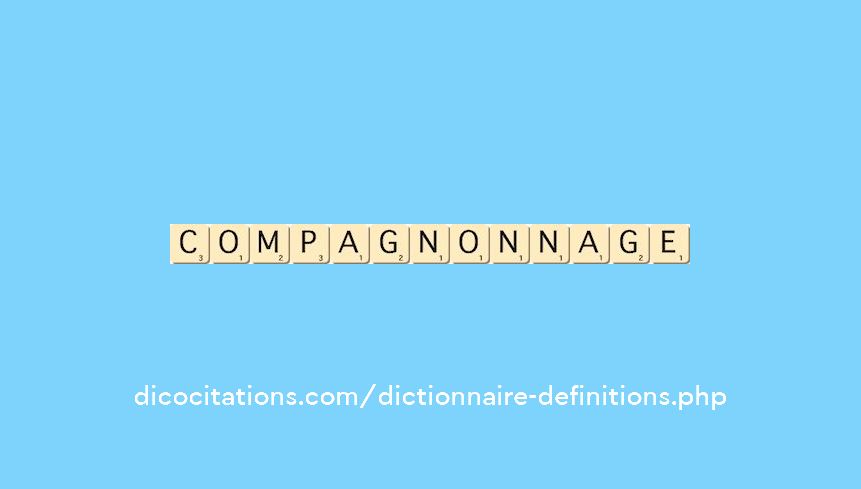 compagnonnage compagnonnage