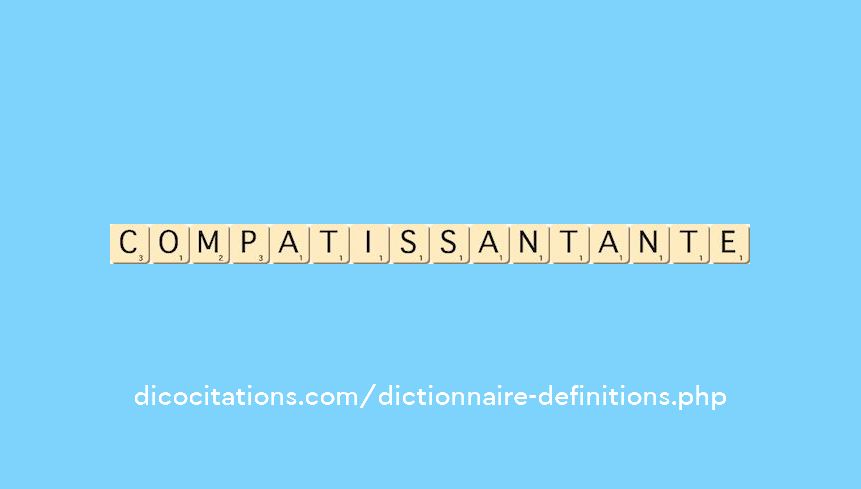 compatissant--ante