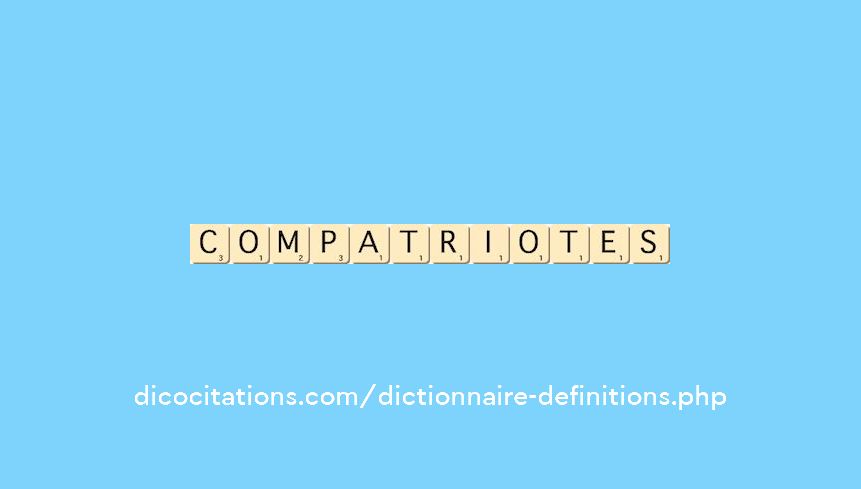 compatriotes