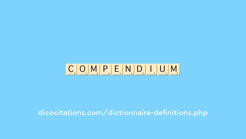 compendium compendium